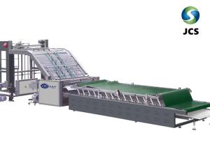 China Automatic Suction Floating Feeding Flute Laminator Machine wholesale