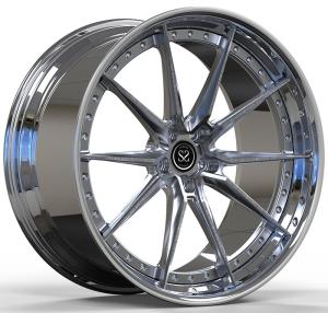 China 2 Piece Polish A6061 T6 Alloy Wheels 20 X 9 For Audi RS5 5x112 wholesale