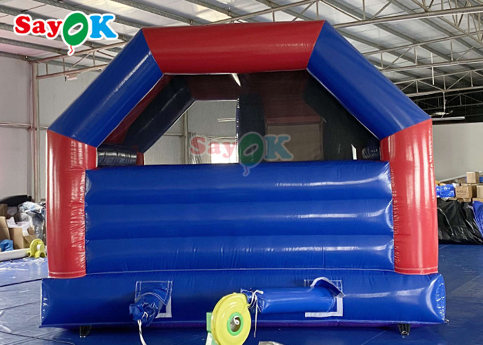 Commercial Inflatable Bouncy Castle Fire Truck Inflatable Bounce House With Slide