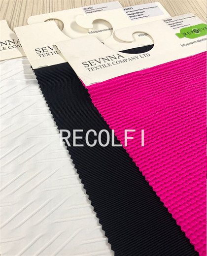 Glitter Printed Stripe Activewear Made From Recycled Plastic High Elastic