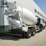 8x4 12cbm Howo Used Concrete Mixer Truck With Pump