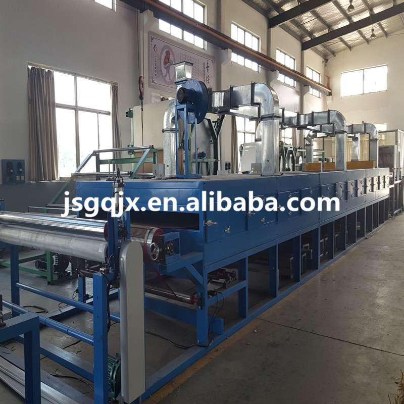 Electric Driven Leather Sponge Deodorant Machine for Flame Laminated Products