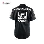 Summer Season Motorcycle Auto Racing Sportswear Custom Logo Team Shirt for Men's
