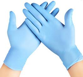 China Non Sterile Disposable Protective Gloves Medical Hand Gloves Thickness 0.15mm wholesale