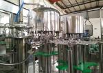 Bottle Capping Glass Bottle Filling Machine , 6000bph Automatic Bottle Filling