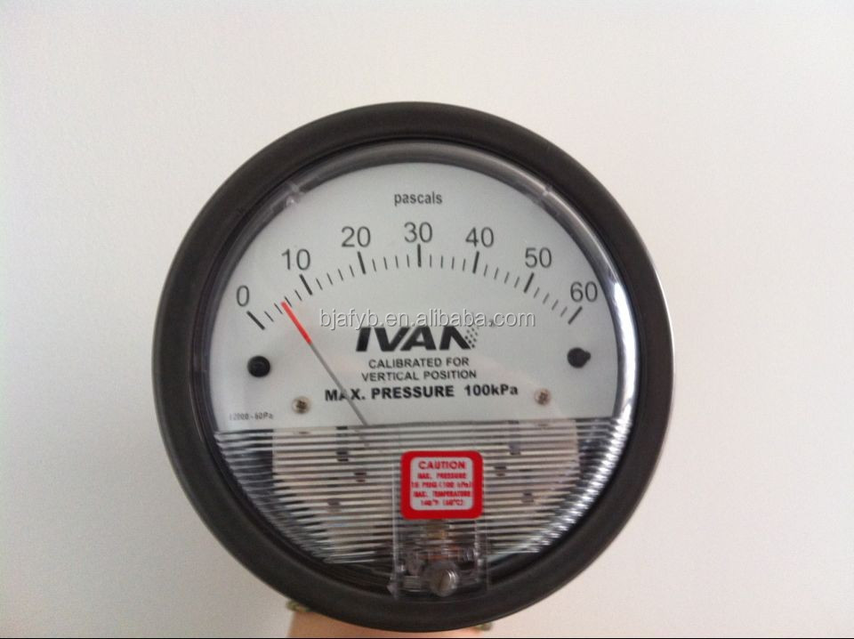 ODM 63mm Differential Pressure Gauge For Industrial Pressure Measurement