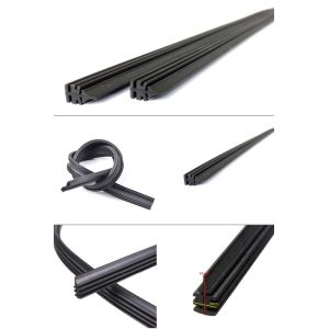 China Standard Windscreen Wiper Rubber Strip For Universal Wiper Blades wholesale