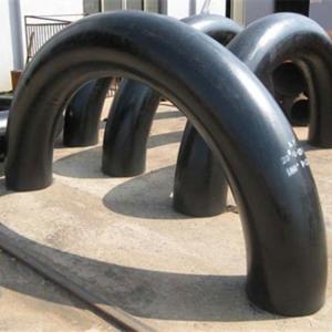 China Black Hot Pushing Carbon Steel Bend 0.5 Butt Weld Socket Weld 90/45/180 Q235 Q345 20# wholesale