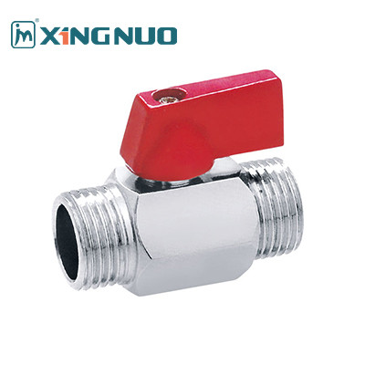 1/4" 1/2" 3/8" Brass Mini Ball Valve Male Threaded Connections Versatile