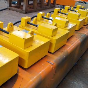 China Billet Electromagnetic Lifting Machine , 3 Times Lifting Magnet 1 Ton wholesale