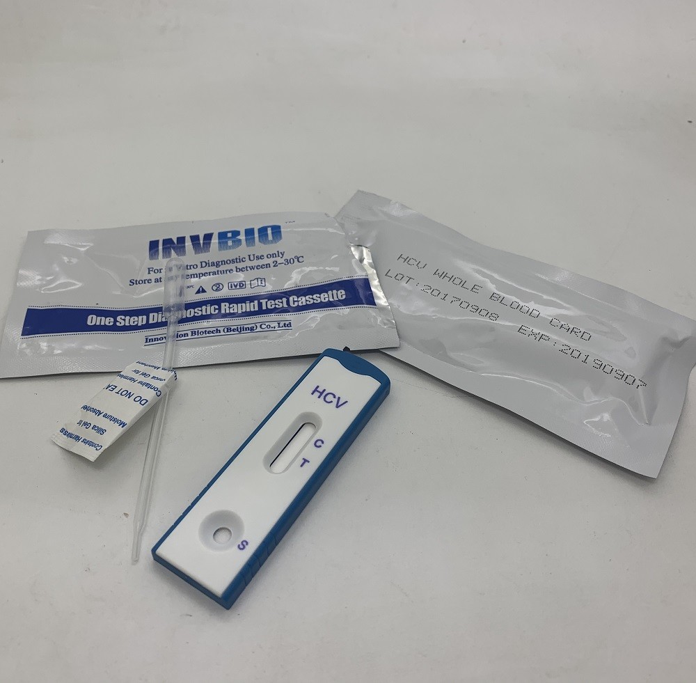 Anti Hcv Infectious Disease Rapid Test Kits Cassette Device 25pcs/Box