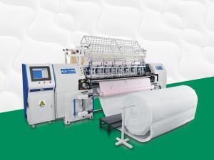 China 3 Needle Bar Industrial Quilting Machine Computerized ZOLYTECH wholesale