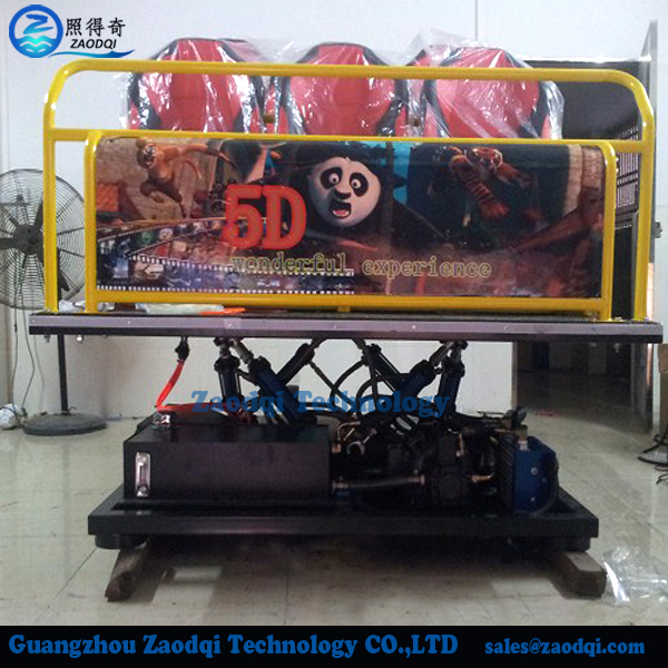 5D Cinema Including The Outside Cabin Hydraulic Dynamic system
