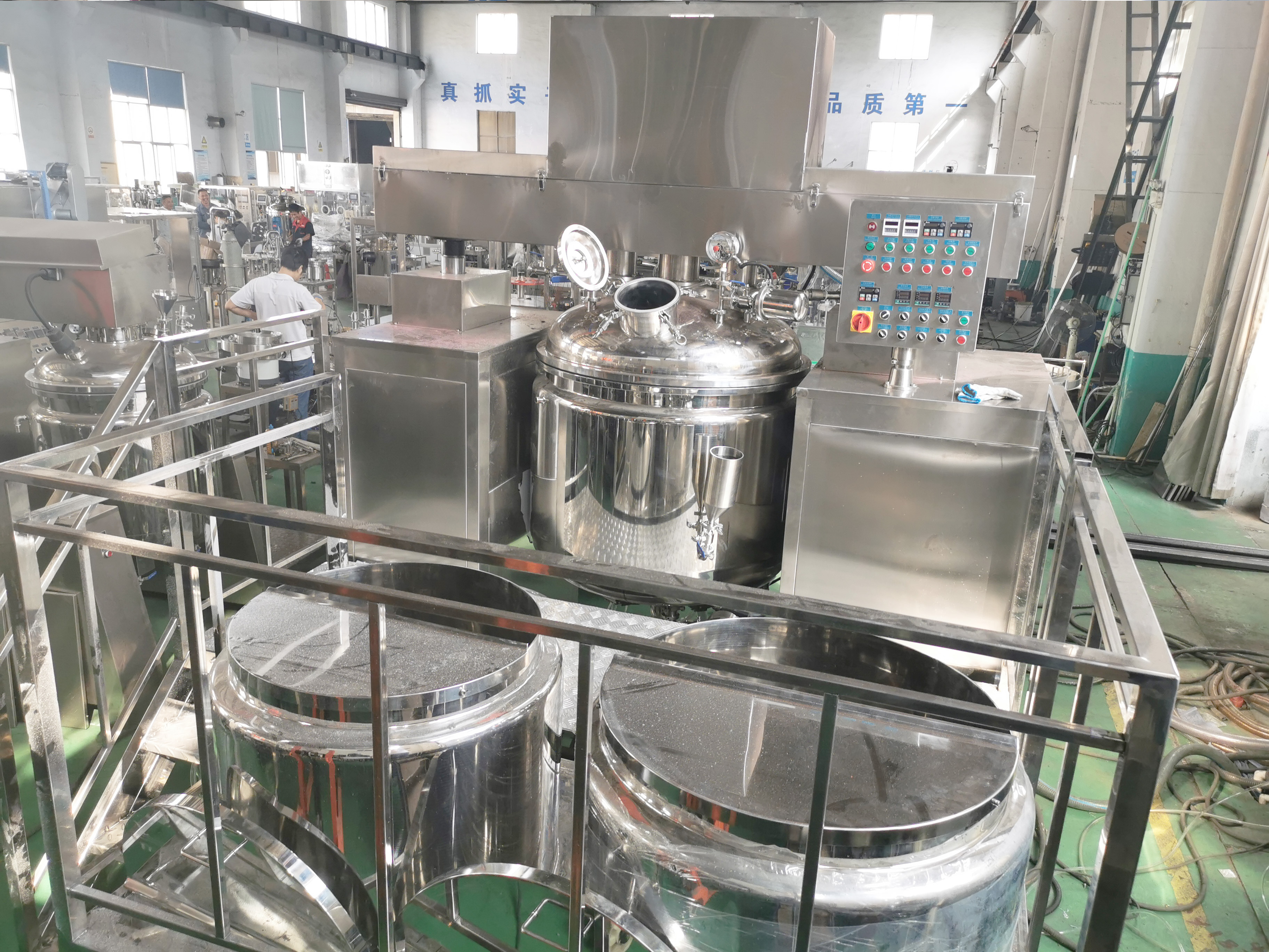 High Shear Homogenizer Toothpaste Making Machine Automatic Toothpaste Production Line