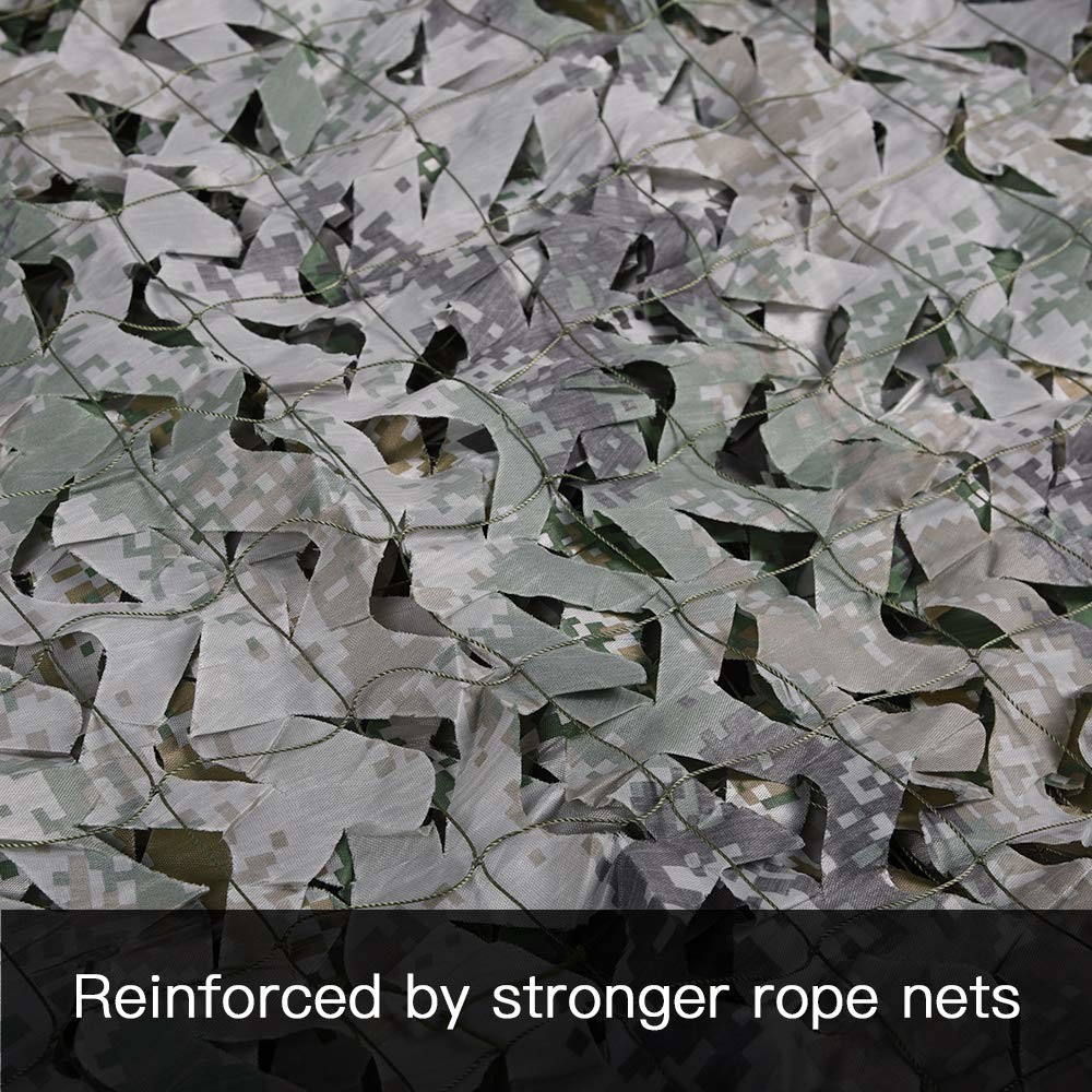 Camouflage Ghillie Suit Netting Camping 6.5 X 10ft 10 X 10ft 10 X 13ft