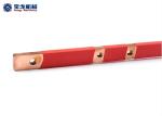 Insulation Sleeve Panel Board Busbar / Flat Tinned Copper Busbar