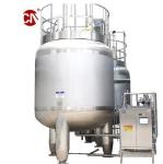20ton Sanitary Storage Tank Bright Beer Storage Jacket Tank Aseptic Manhole Tank