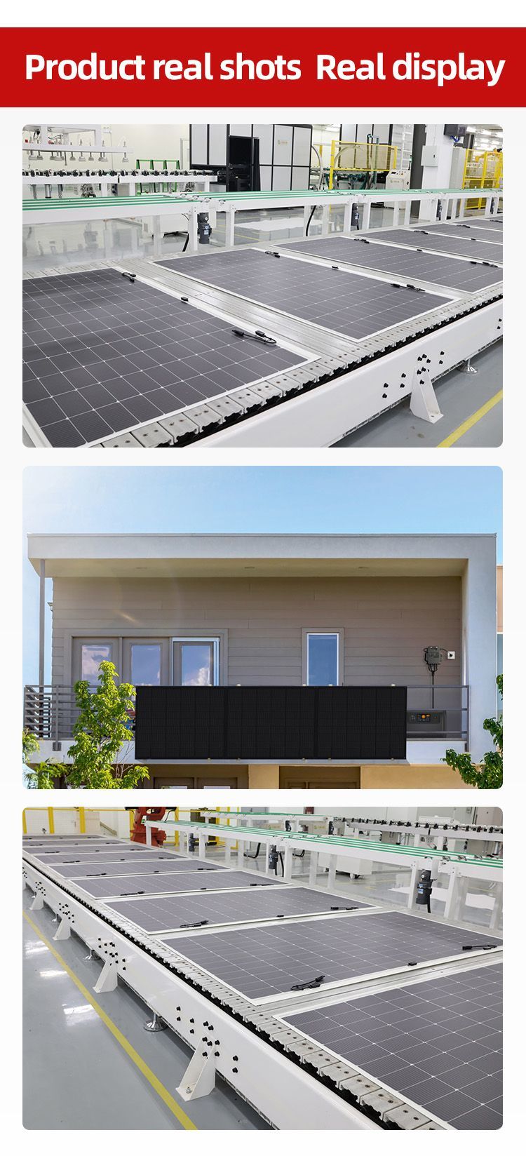 Fast Production Large Quantity 520W 560W 580W PV Solar Module