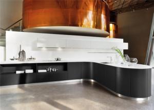 China Waterproof MDF Kitchen Cupboards , DTC Hardware Wall Mounted Kitchen Cabinets wholesale