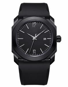 China Sweatproof Mens Watches With Silicone Strap Lightweight Alloy Material wholesale