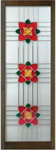 China 1 Triple Glazed  Large Leaded Glass  For French Door wholesale