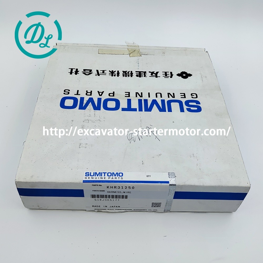KHR31250 Air Conditioner Wire Harness Excavator Spare Parts Sumitomo