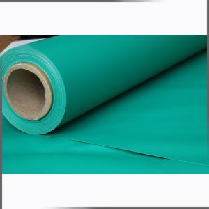 Waterproof PVC Coated Tarpaulin Fabric , 5m Fire Resistant Tarp Camping
