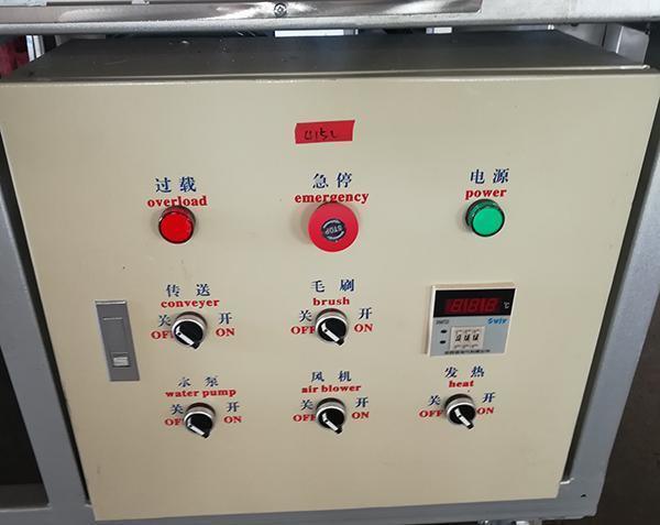 Foshan Star Horizontal Glass Washing Machine with Double Stage
