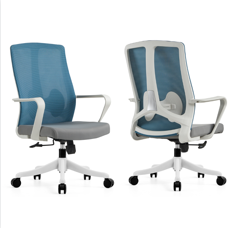 Mail Packing High Back Home Revolving Ergonomic Fabric Office Chair For Manager