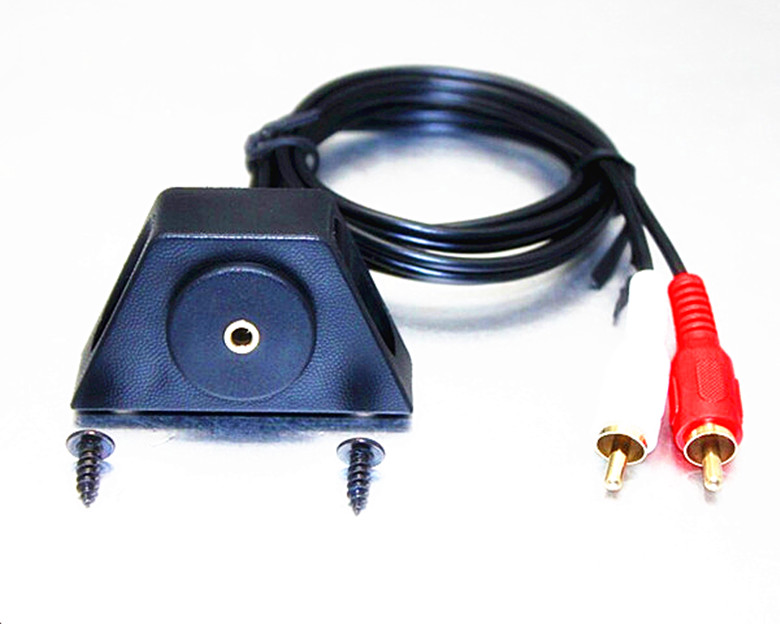 3.5MM TO 2RCA Car Dashboard cable 