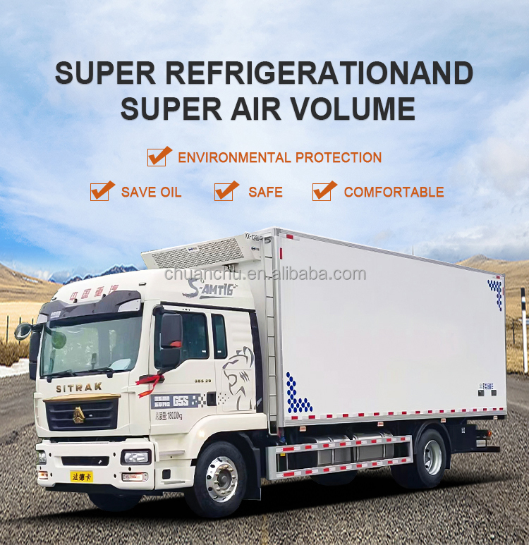 Gross Vehicle Weight 15-20T Faw Wide Body Refrigerated Truck for Meat and Frozen Food Delivery Diesel