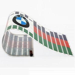 China 2015 DIY glow car decoration sticker\ car windshield sticker\ el car sticker wholesale