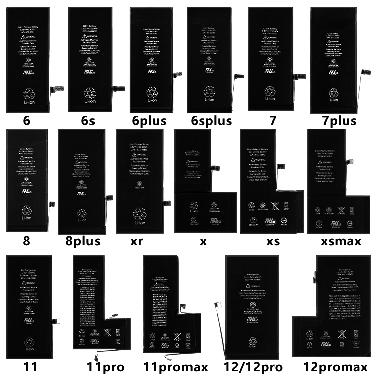 OEM Li ion Polymer Mobile Phone Batteries Replacement For Iphone 8 8plus