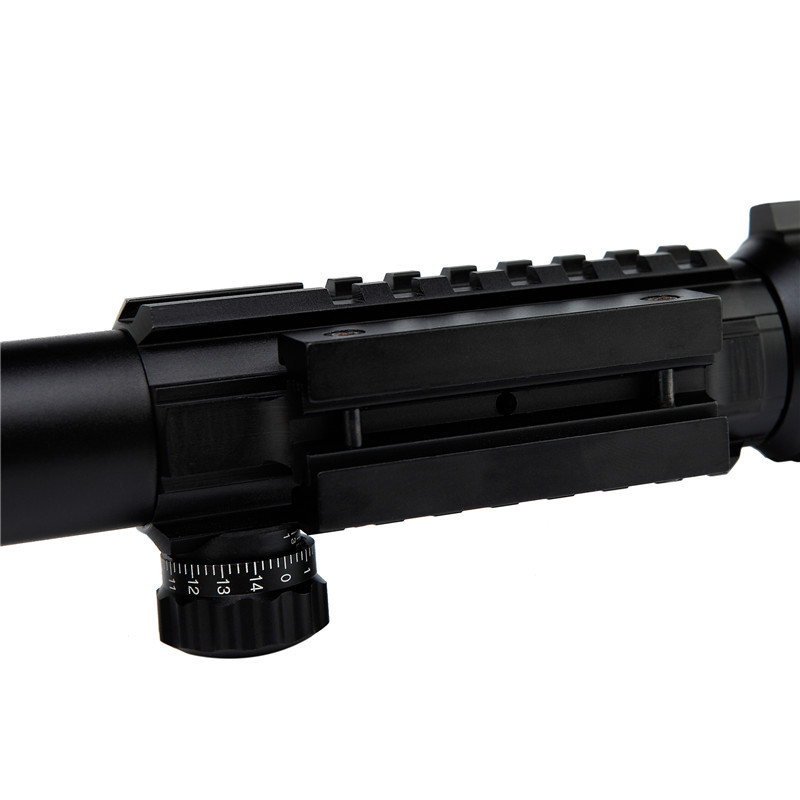 3X-9X Magnification Tactical Hunting Scope With Tri Pictinny Rail 312mm