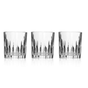 China Stemless Wine Ribbed Highball Glass Champagne Whisky Cups For Bar wholesale