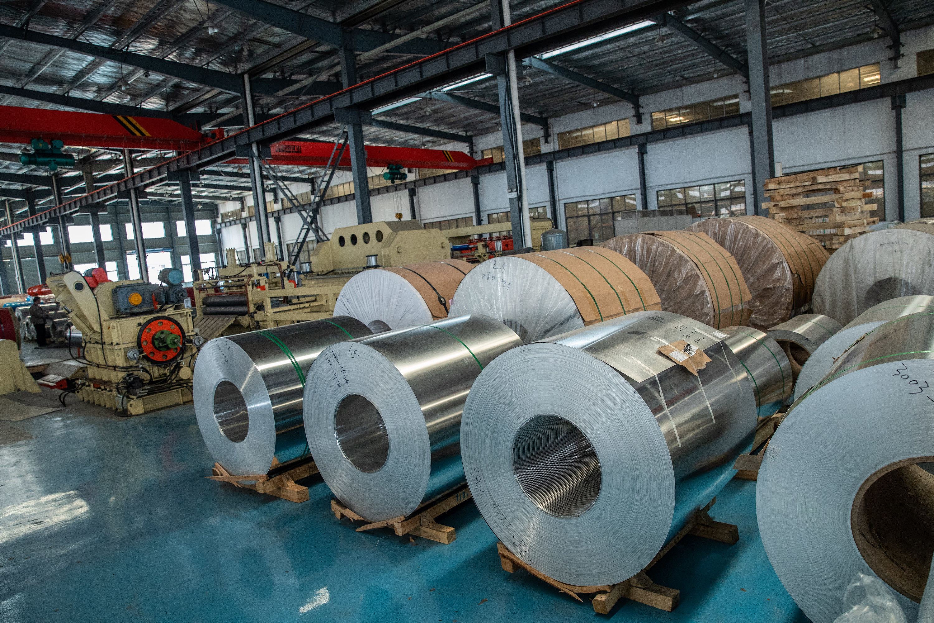6.5mm Aluminum Coil Sheet Roll Mill Finish 6061 5052 For Machining