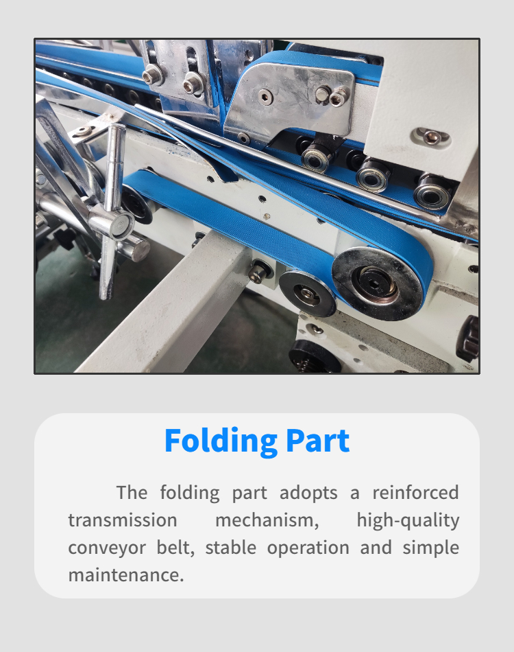 Video outgoing-inspection Provided Mini Box Folder Gluer Machine for Small Box Folding