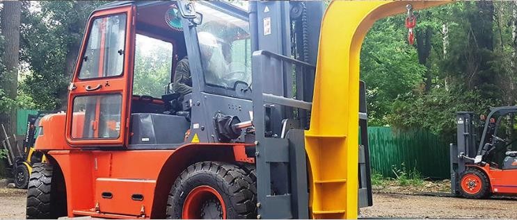 3 Stage Port Handling Equipments LG50DT With Light Weight 5 Ton Hydraulic Forklift Truck Diesel Machines