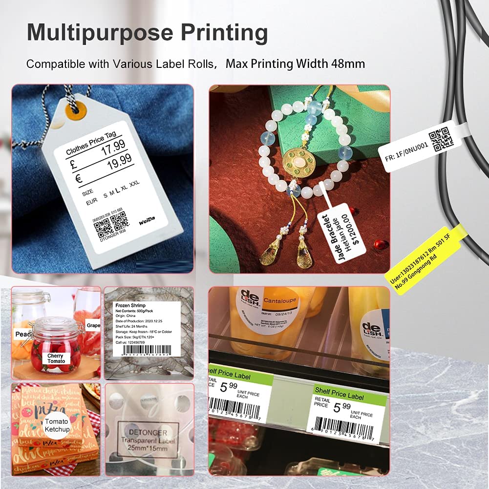 58mm Mini Portable Mobile WiFi Thermal Printer With Free Sdk PT-210