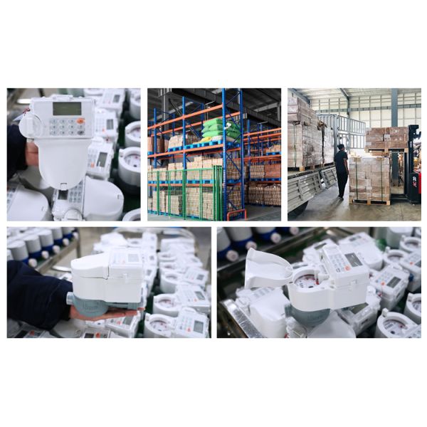 Analog Token Class "B" Water Meters Digital 1/2 Water Meter for Africa