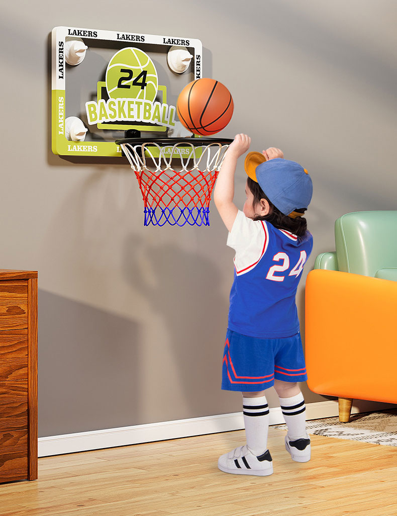 Age Range 8 to 13 Years Indoor Basketball Hoop for Home or Office Includes Pump and Door Mounting System