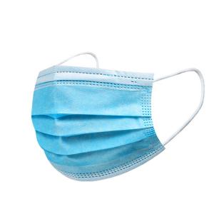China PFE 99% 3 Ply Disposable Non Woven Mask 145*90mm wholesale