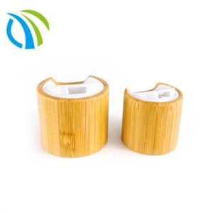 China 24mm UV Disc Top Caps 0.3ml Soap 24 410 Flip Top Cap Wooden Odm wholesale