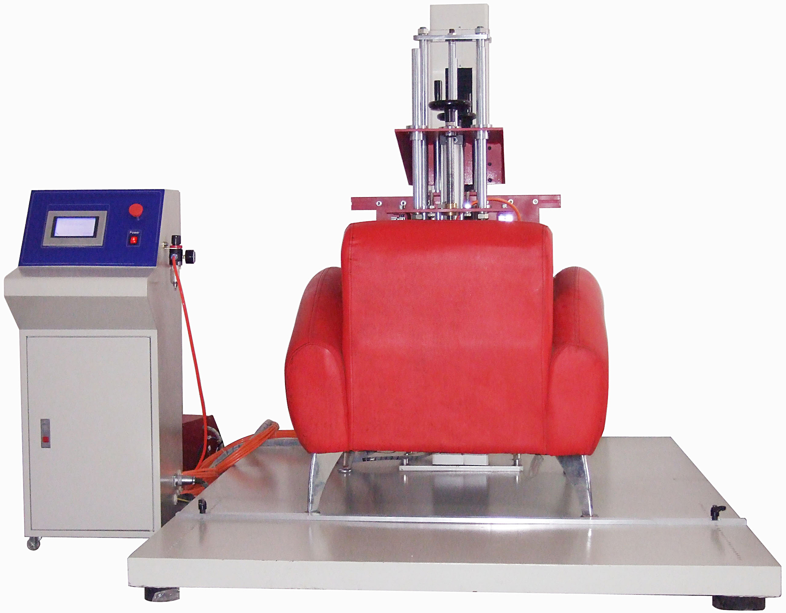 AC220V Furniture Testing Equipment For Single - Seat Sofa , EN4875 Standard