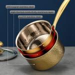 Multifunction Kitchen Sauce Pans Stainless Steel With Steamer