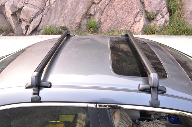 Universal Sedan Cars Roof Luggage Racks Rail Crossbars with Lock