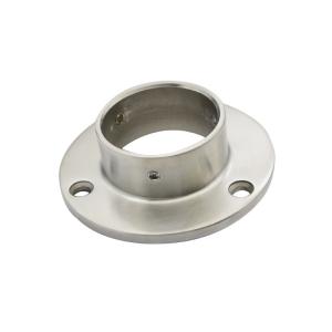 China Stainless steel 304 post base in 2&quot; for rail satin finishing 50.8mm, mirror available wholesale