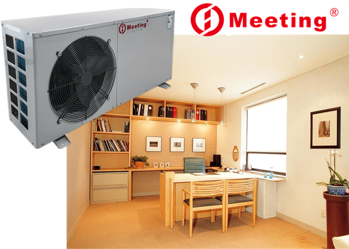 220V 3.5KW High Temp Heat Pump Low Noise Bathroom Ductless Mini Monobloc Heat Pump