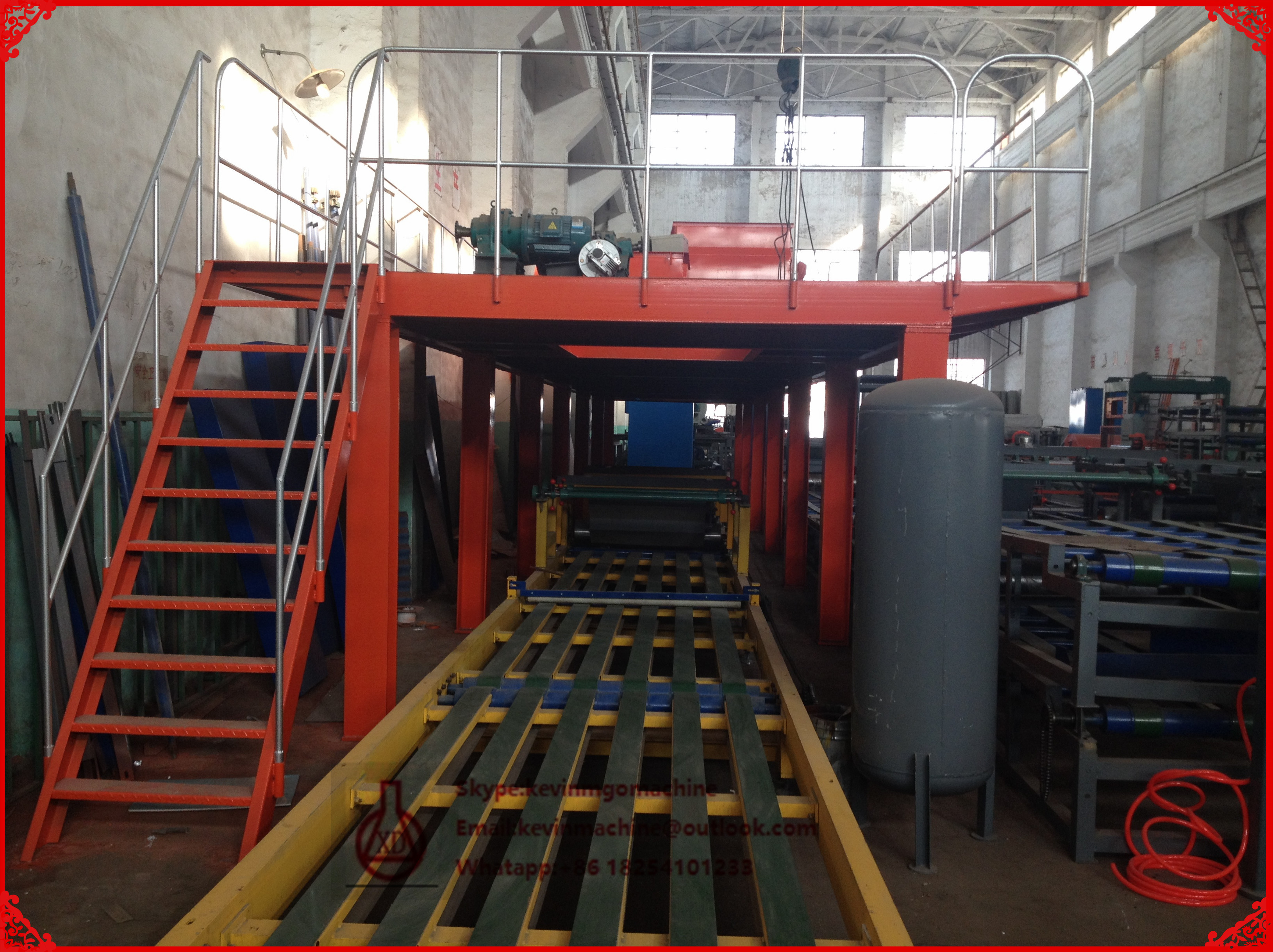 2 - 60mm Thickness Fiber Cement Board Production Line for Making Wall Panel