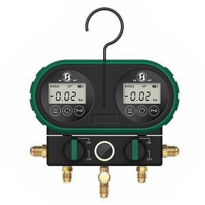 China SAE Commercial Refrigeration Repair Parts , Aluminum Alloy Digital Hvac Gauges wholesale